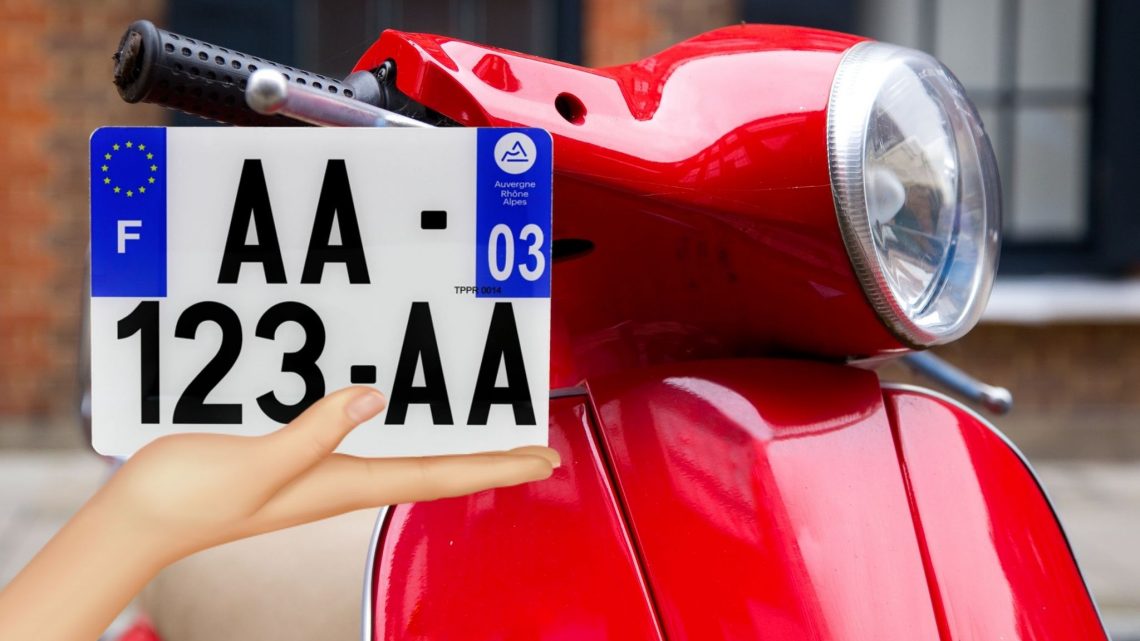 Quelques règles sur l’immatriculation des deux-roues