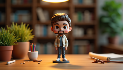 Idée cadeau originale : offrez une figurine starter pack personnalisée conçue par chatgp